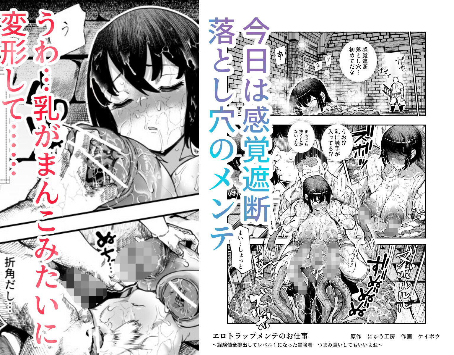 エロトラップメンテのお仕事EX〜経験値全排出してレベル1になった冒険者 つまみ食いしてもいいよね〜【エロ漫画】d_651653 | にゅう工房