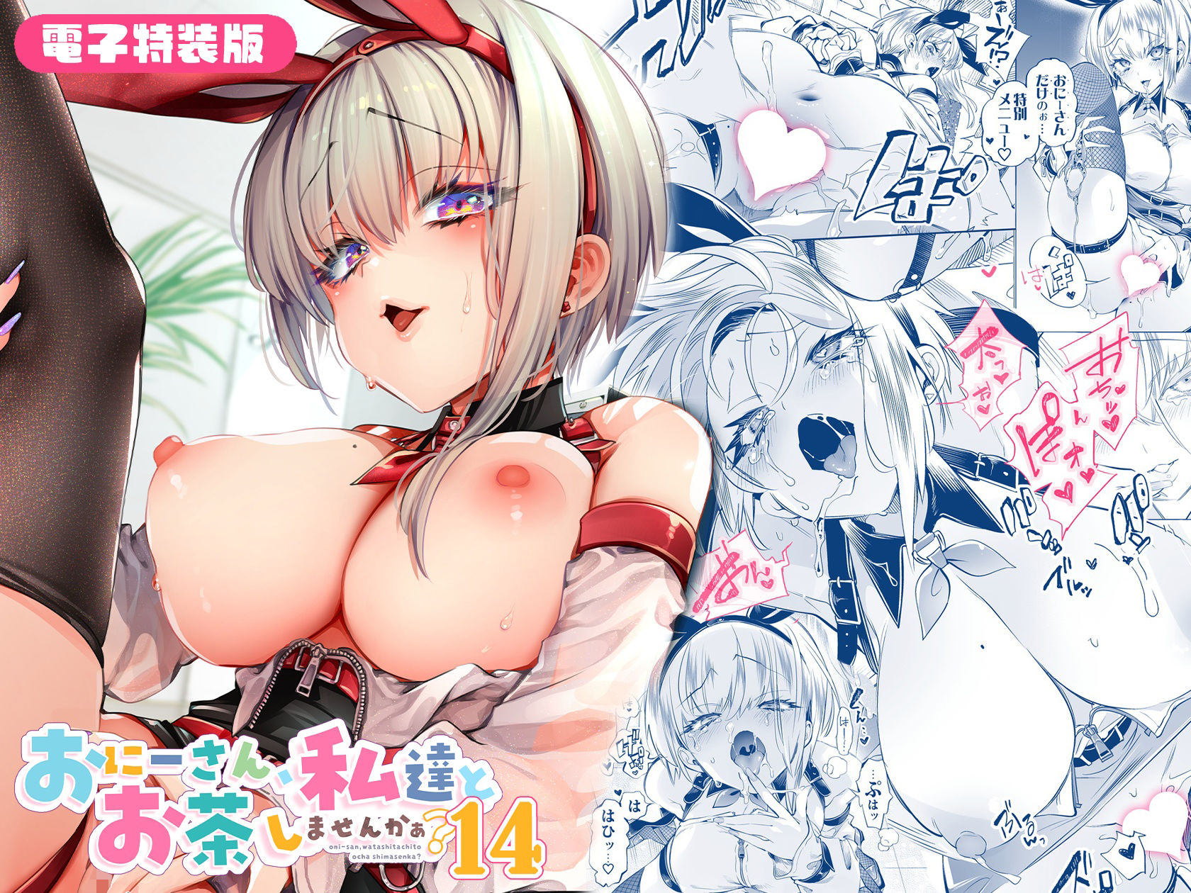おにーさん、私達とお茶しませんかぁ？14【電子特装版】【エロ漫画】d_798010 | かみしき