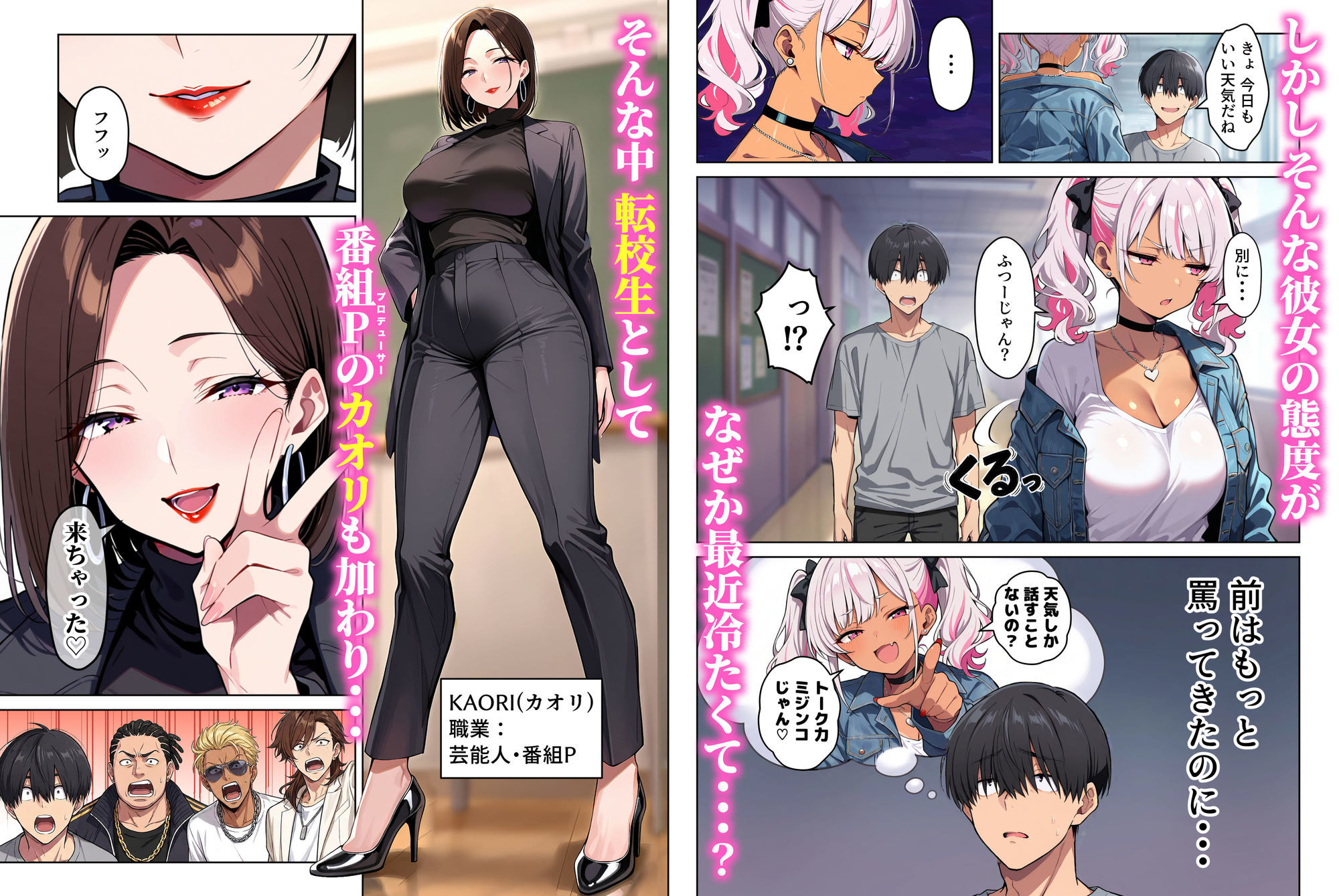 ギャル上等〜「セックスOK」の恋愛リアリティーショーで童貞がハーレム王になる話〜【エロ漫画】d_810949 | okita