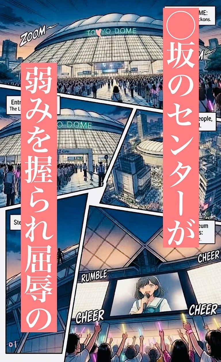 500ページ★国民的アイドル◯坂のセンターが母の命と引き換えにジジイ達と国民的中出しセックスした話し【エロ漫画】d_828970 | 紺のソックス
