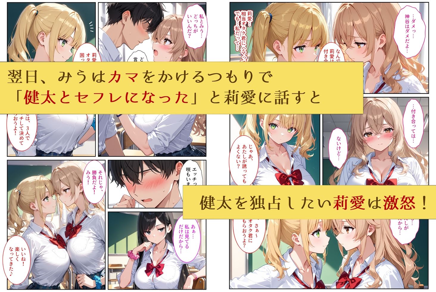陰キャの僕が一軍ギャルたちの罰ゲームでセックスしたら、なぜか全員セフレになりました【エロ漫画】d_829742 | StudioSR（妹･人妻･巨乳推し）
